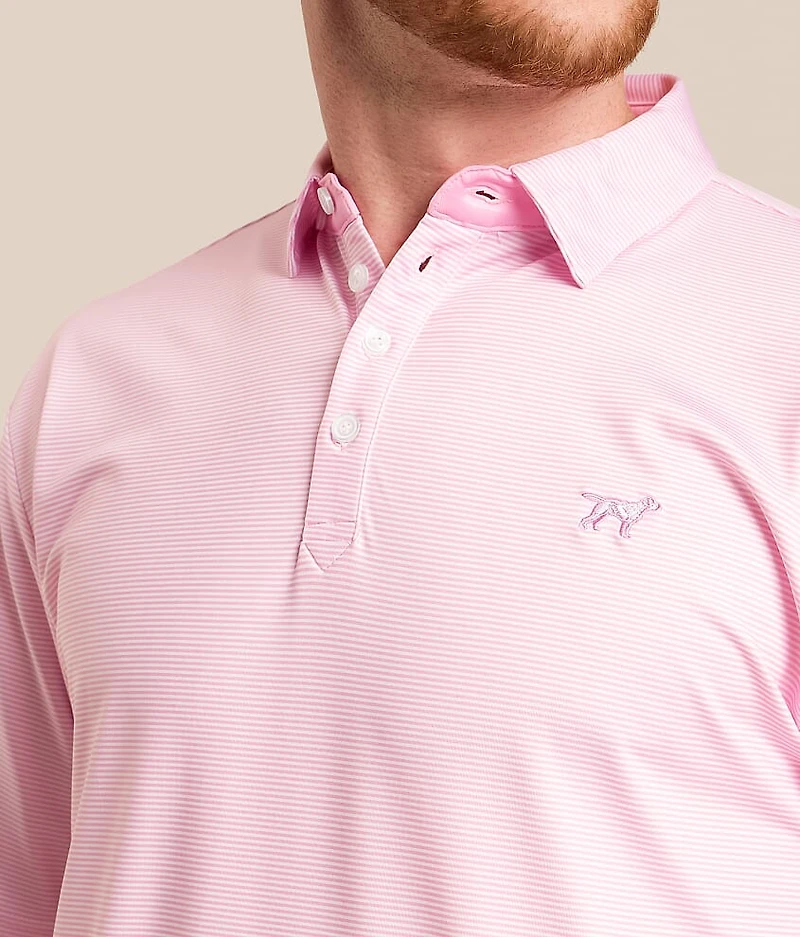 Bentley Striped Performance Polo