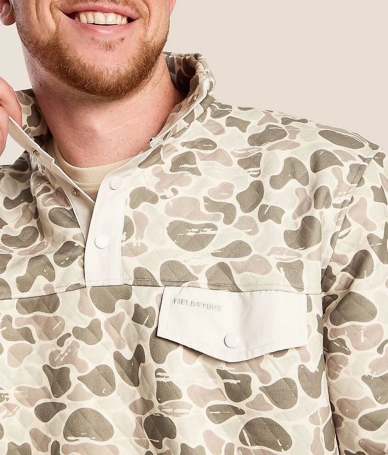 Marsh Quilted Quarter Snap Pullover