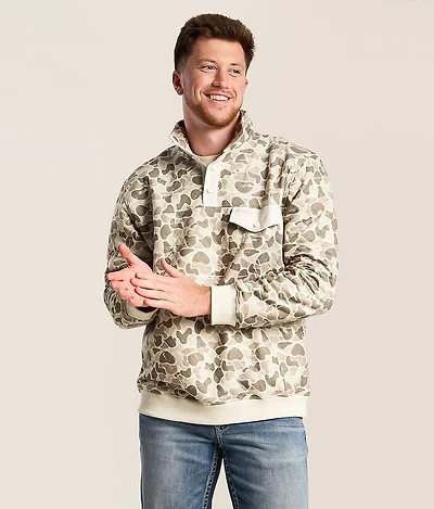Marsh Quilted Quarter Snap Pullover
