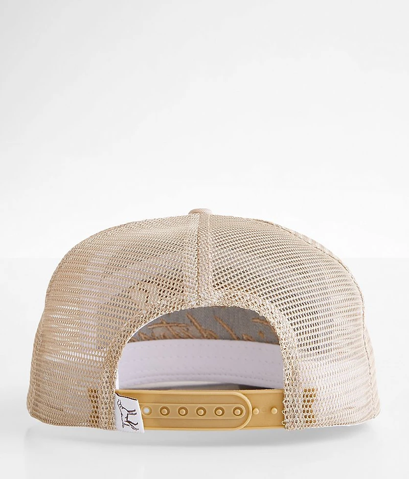 Turkey Feather Trucker Hat