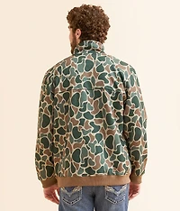 Camo Quarter Snap Pullover