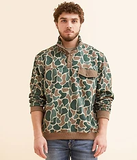 Camo Quarter Snap Pullover
