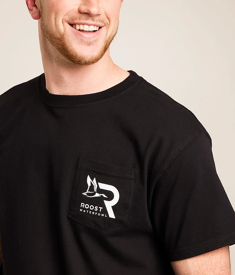 Snow Camo Wood Duck T-Shirt