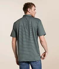 Striped Performance Polo