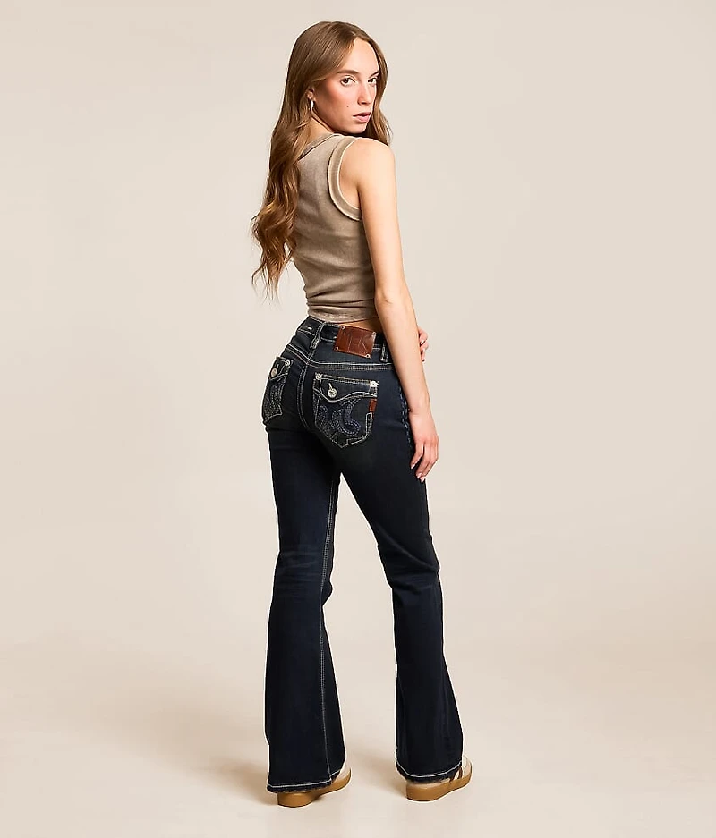Megan Mid-Rise Flare Stretch Jean