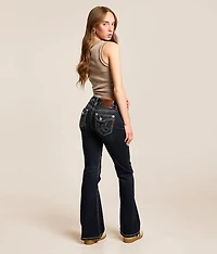 Megan Mid-Rise Flare Stretch Jean