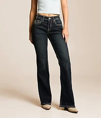 Megan Mid-Rise Flare Stretch Jean