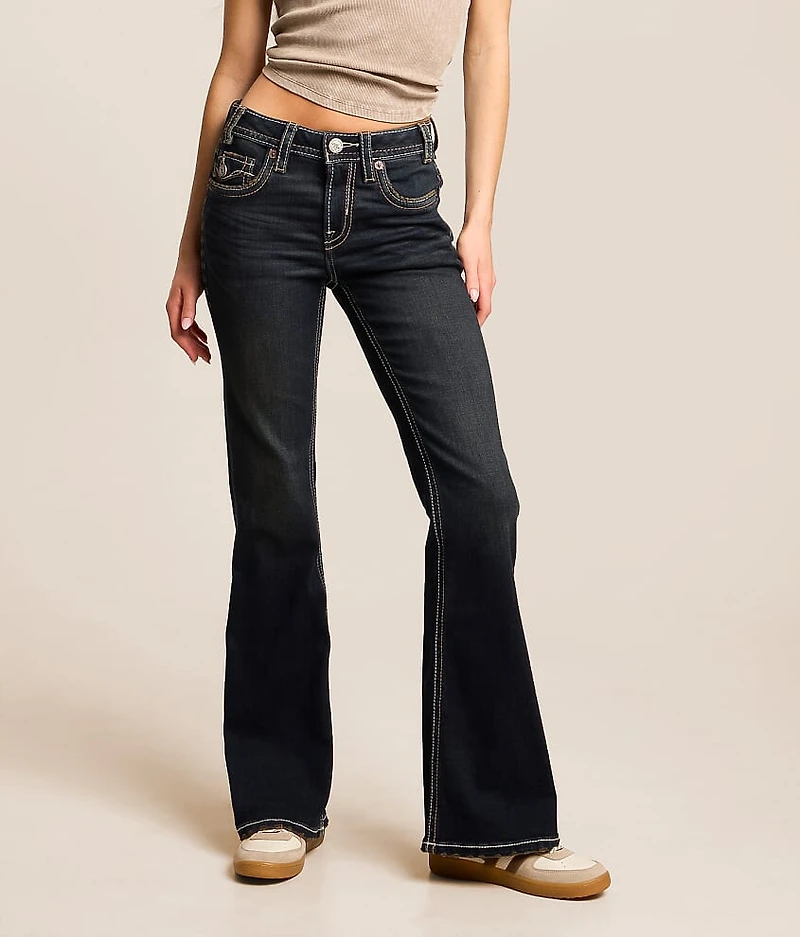 Megan Mid-Rise Flare Stretch Jean