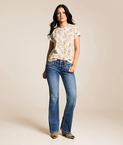 Kendall Low Rise Boot Stretch Jean