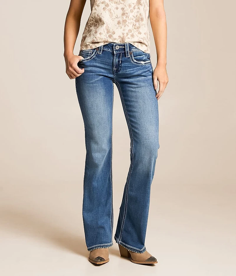 Kendall Low Rise Boot Stretch Jean