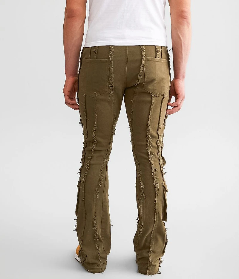 Stacked Cargo Stretch Jean