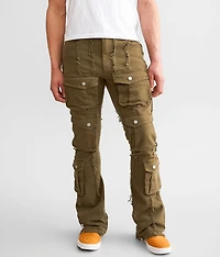 Stacked Cargo Stretch Jean
