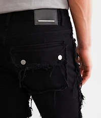 Slim Stacked Cargo Stretch Jean