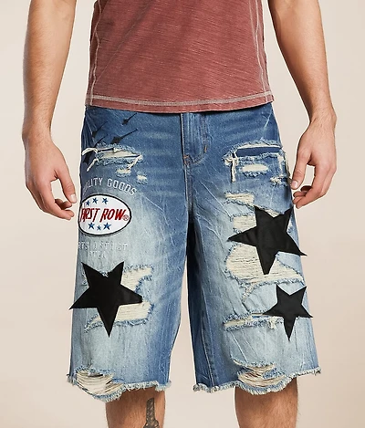 First Row Baggy 14" Jort