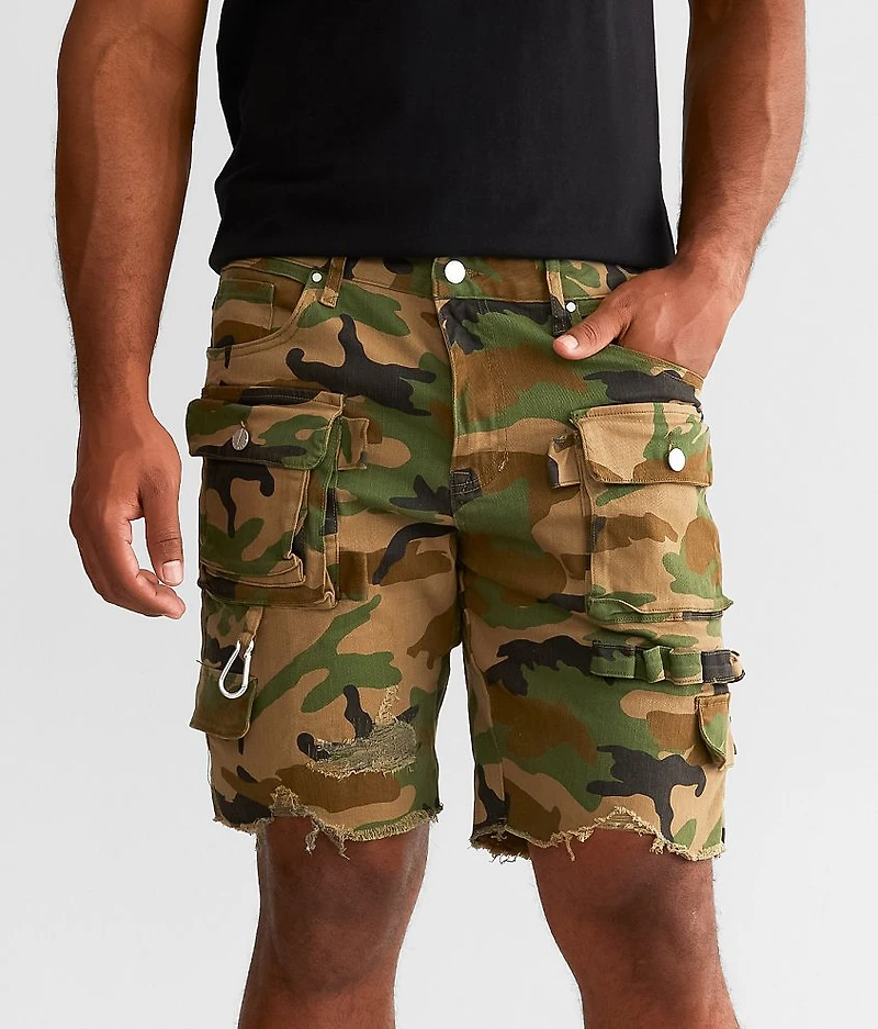 Camo Slim Stretch Short
