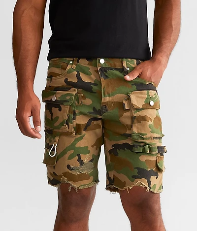 Camo Slim Stretch Short