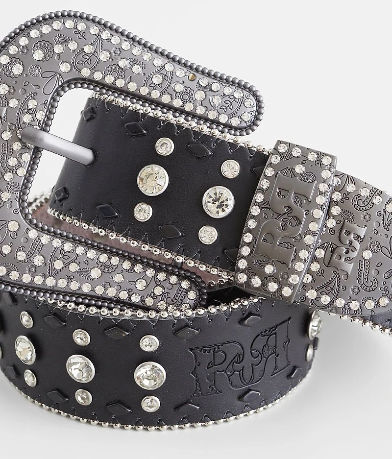 Glitz Leather Belt