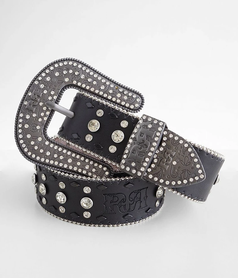 Glitz Leather Belt