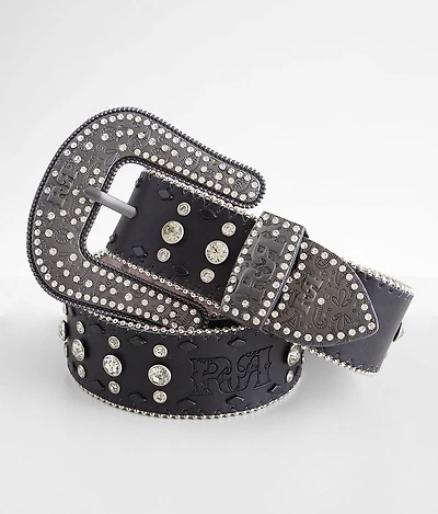 Glitz Leather Belt