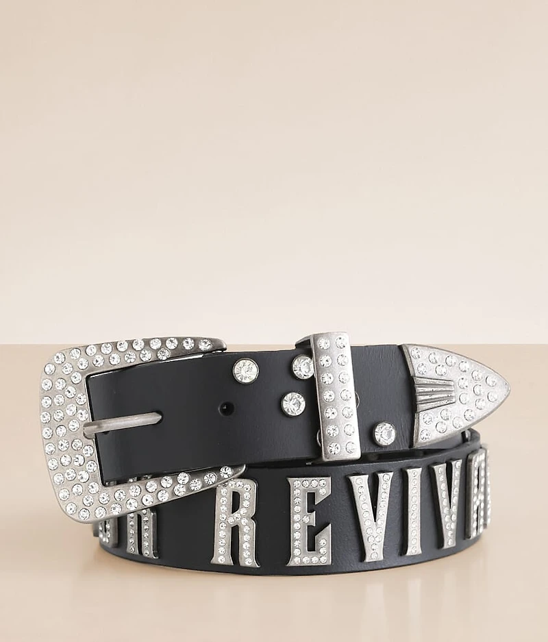 Glitz Leather Belt