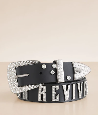 Glitz Leather Belt