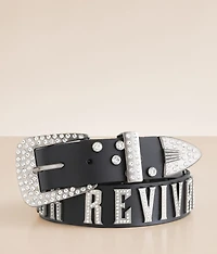 Glitz Leather Belt