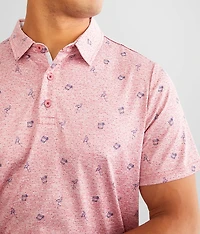 Beaufort Flamingo Performance Polo