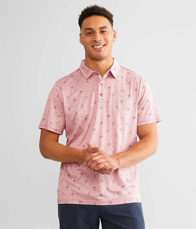 Beaufort Flamingo Performance Polo