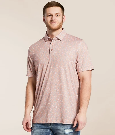 Jarvis Golf Cart Performance Stretch Polo