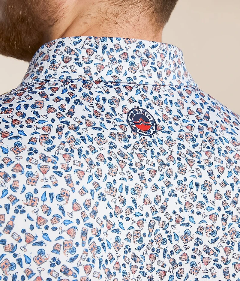 Frisco Margarita Performance Stretch Polo