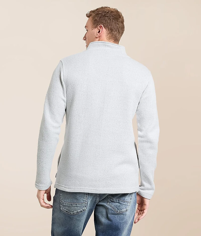 Marled Quarter Zip Pullover
