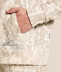 Camo Print Hooded Sweatshirt