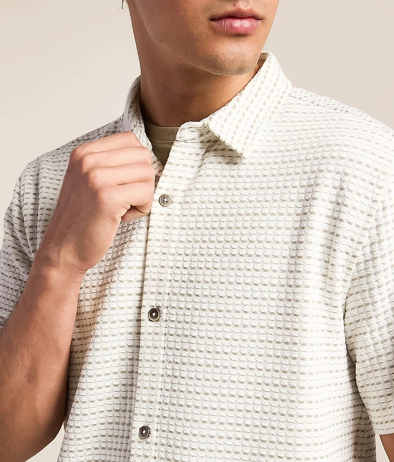 Textured Stripe Shirt