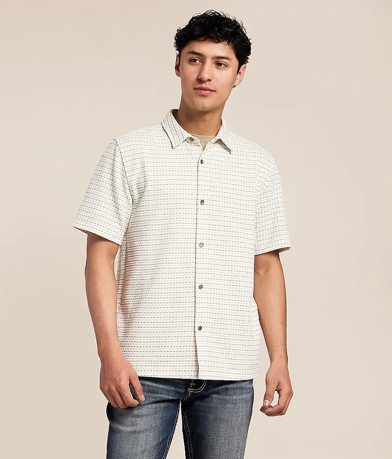 Textured Stripe Shirt