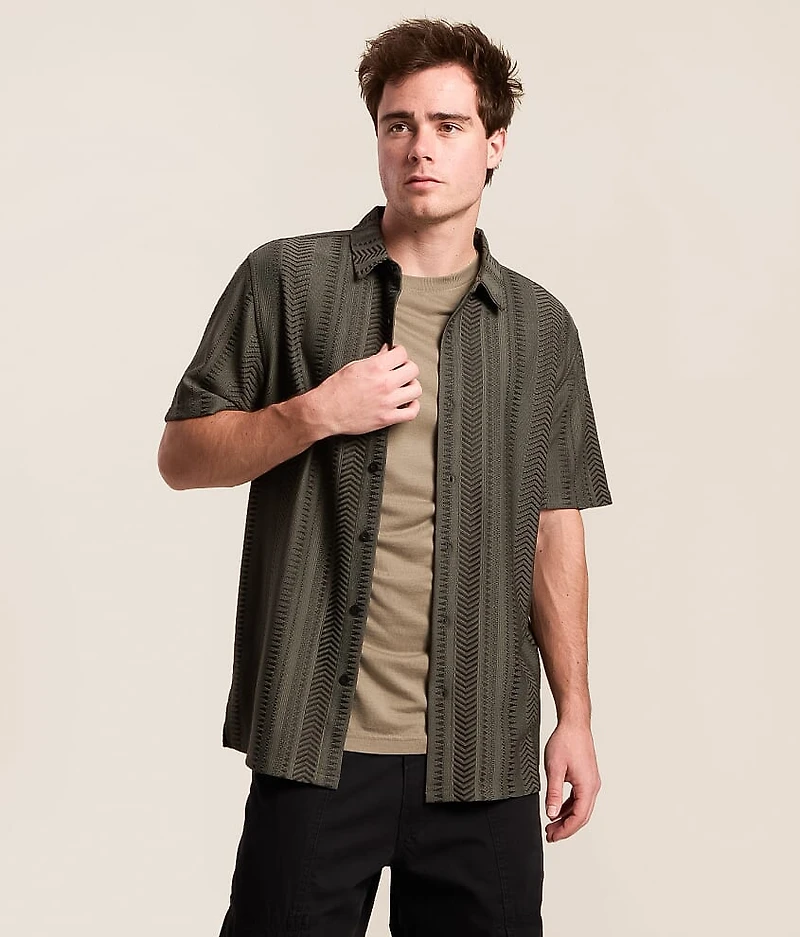 Jacquard Knit Shirt