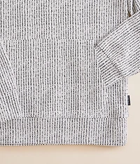 Boys - Textured Hoodie