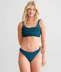 Val Metallic Swim Top