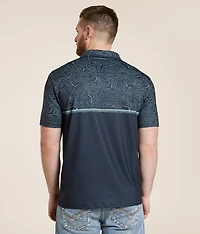 Toothy Topo Performance Polo