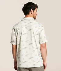 Whiskey Wahoo Performance Polo