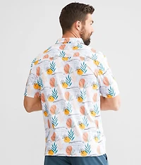 Citrus Blossom Performance Stretch Polo