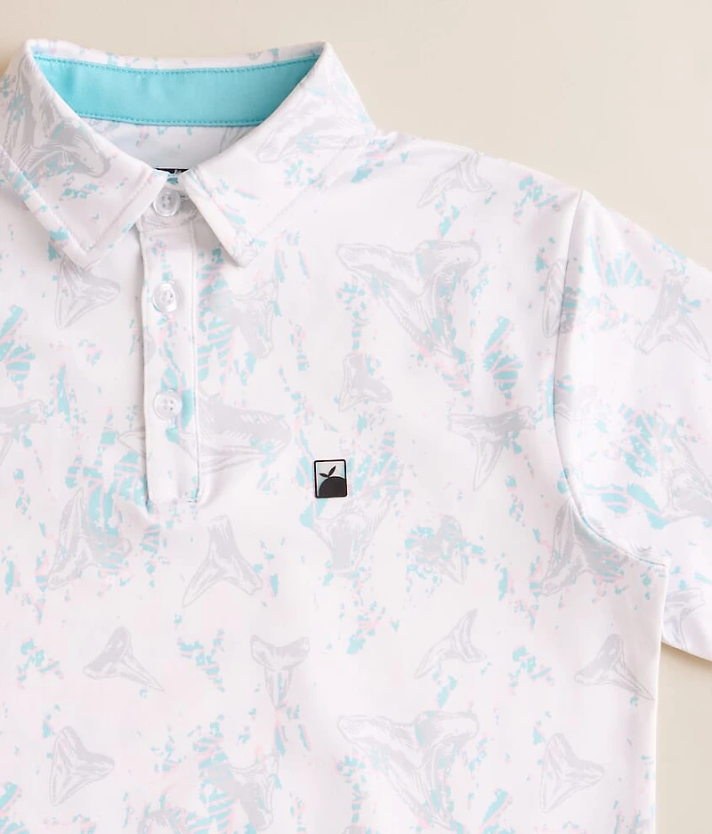 Boys - Toothy Grunge Performance Polo