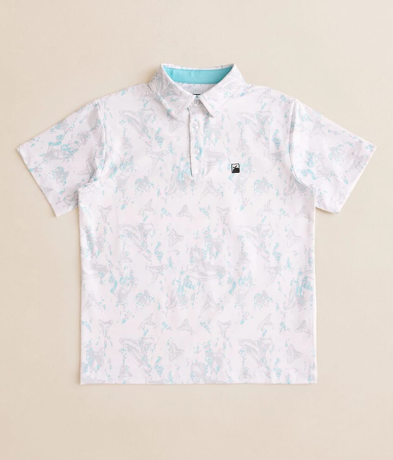 Boys - Toothy Grunge Performance Polo