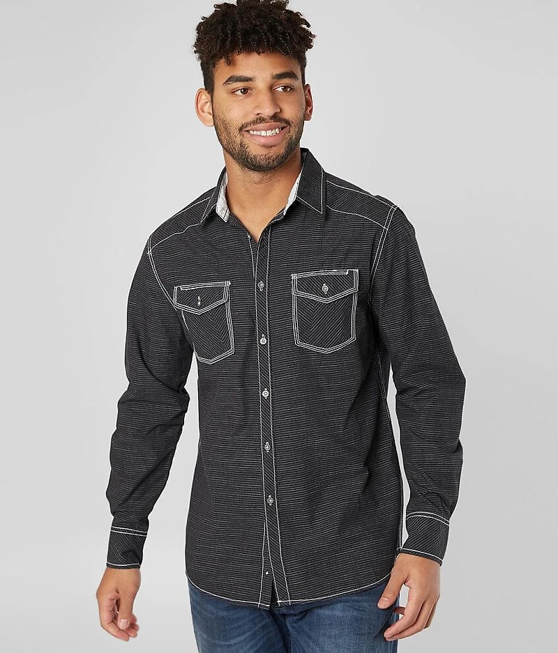 Pinstripe Athletic Shirt