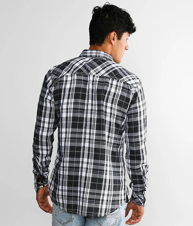 Plaid Tailored Shirt