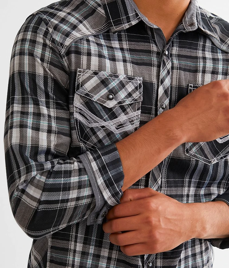Plaid Standard Stretch Shirt
