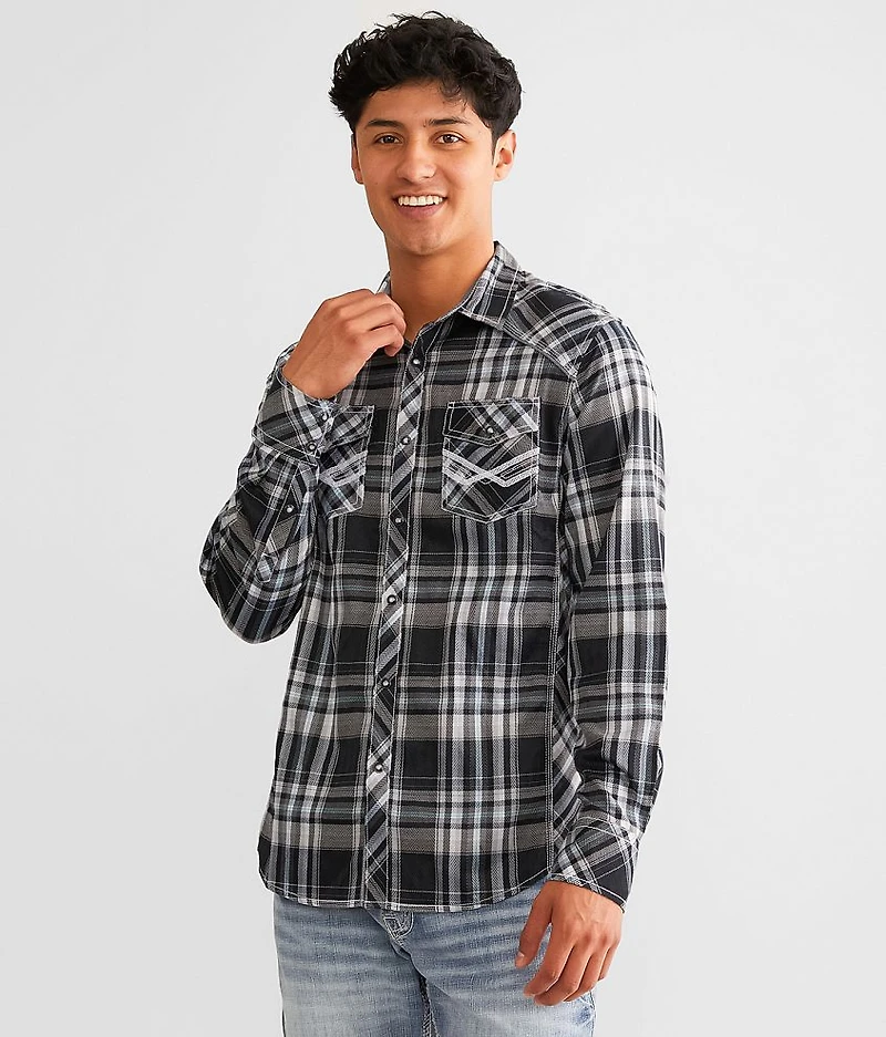 Plaid Standard Stretch Shirt