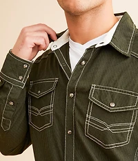 Striped Athletic Shirt