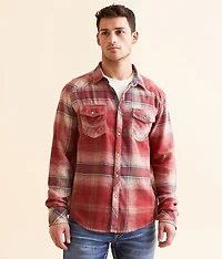 Brushed Plaid Athletic Shirt