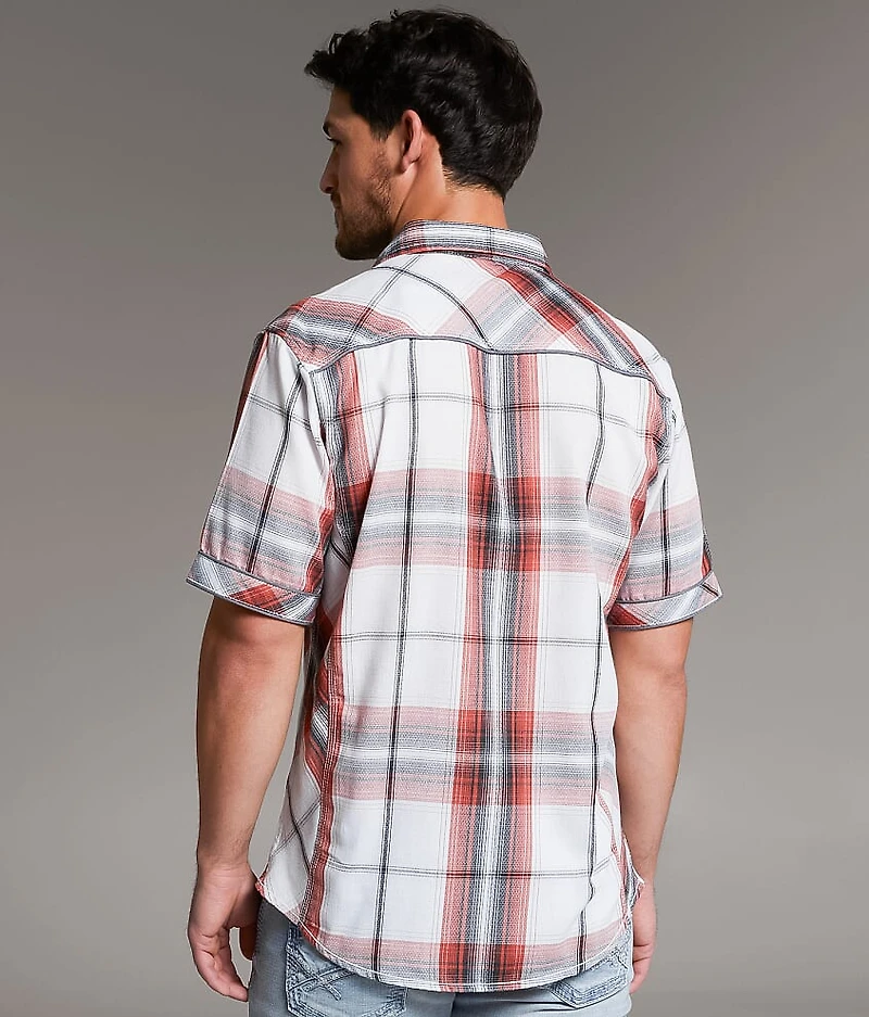 Athletic Plaid Shirt
