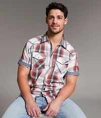 BKE Athletic Plaid Shirt